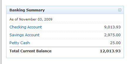 Monitor Bank Account Balances