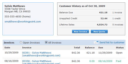Build Customer Base and Invoice History